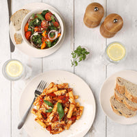 Juego de vajilla de porcelana para 4 personas