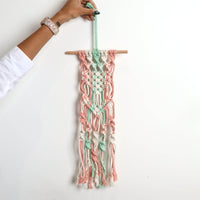 Proyecto Macramé de Colgador de Pared